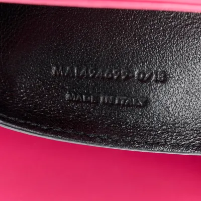 Saint Laurent Small Loulou Chain Satchel Fresh Fuchsia Y-Quilted Monogram Calfskin Leather Gold Hardware