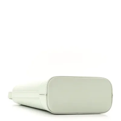 Celine Small Cuir Triomphe Bucket Bag Jade Smooth Calfskin Leather Gold Hardware