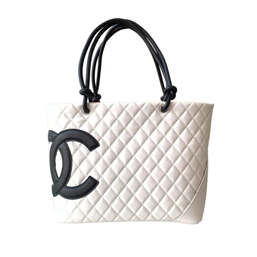 Chanel Pink / Milk tea color / White / Black Basket Tote Bags / Shoulder Bags