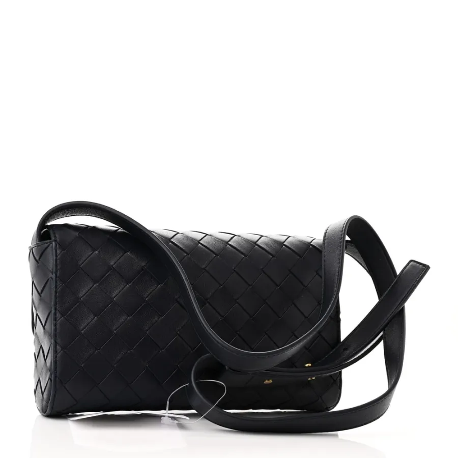 Bottega Veneta Medium Intrecciato Andiamo Shoulder Bag Space Nappa Leather Gold Hardware