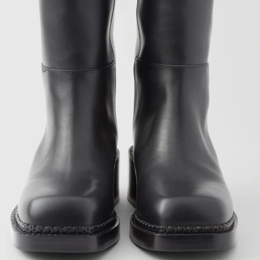 PRADA Leather long boots