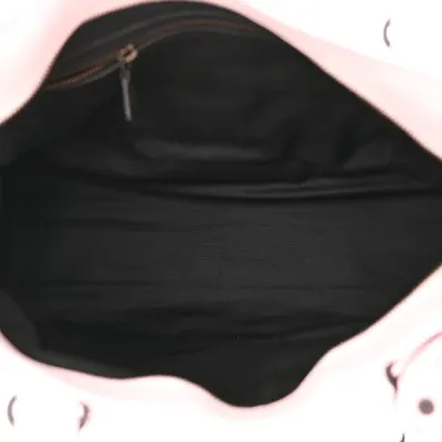 Balenciaga Medium Le City Light Pink Arena Storico Leather Incognito Hardware