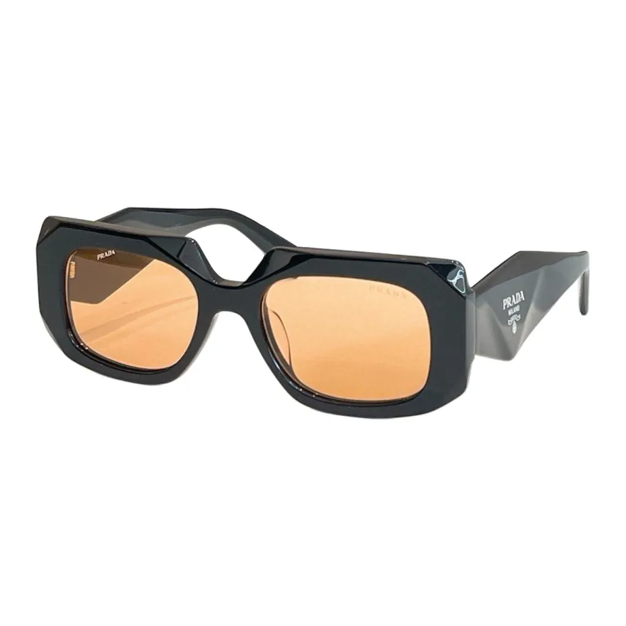 Prada square frame glasses leopard/white/blue/black/tawny color Size 54口20-145