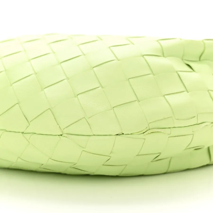 Bottega Veneta Mini Intrecciato Jodie Fennel Nappa Leather