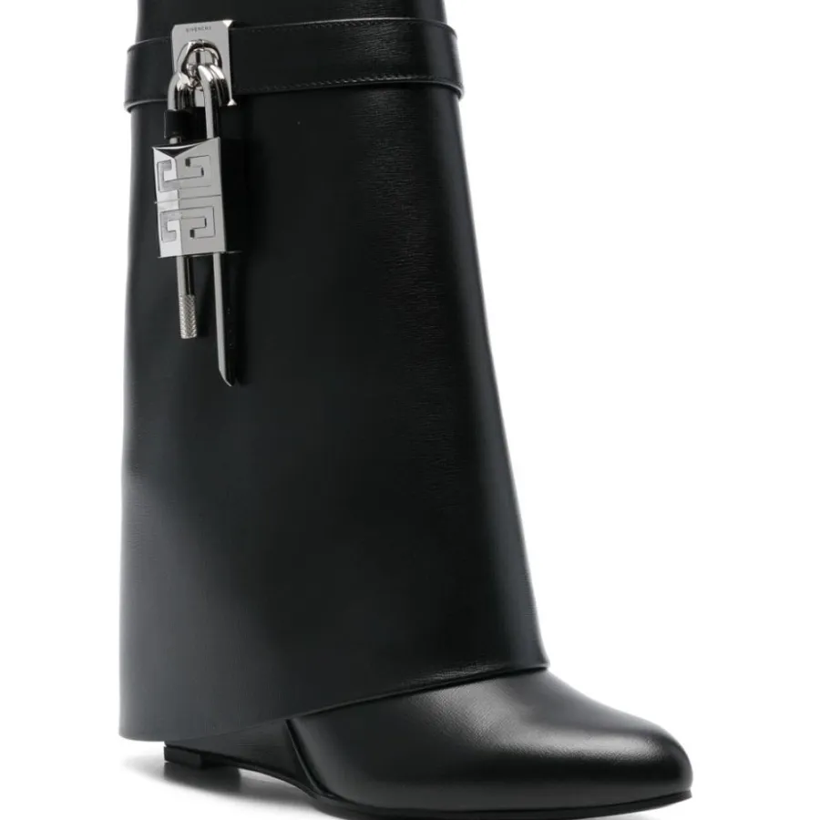 GIVENCHY Black high heel ankle boots (9cm)
