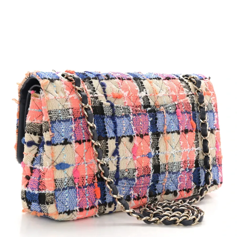 Quilted Tweed Handbag | Designer Grade Quality