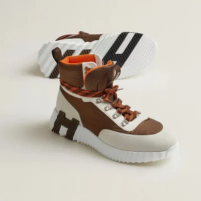 HERMES Klimb Sneakers Brown Sports Shoes