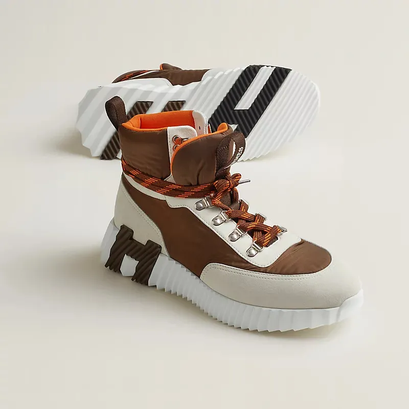 HERMES Klimb Sneakers Brown Sports Shoes