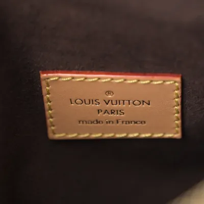 Louis Vuitton Side Trunk MM Monogram Canvas Gold Hardware