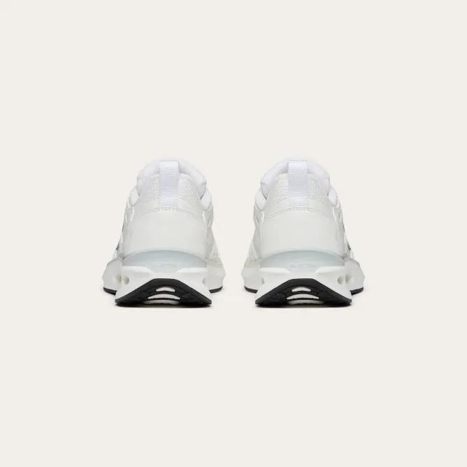 VALENTINO Women's calf leather and fabric sneakers