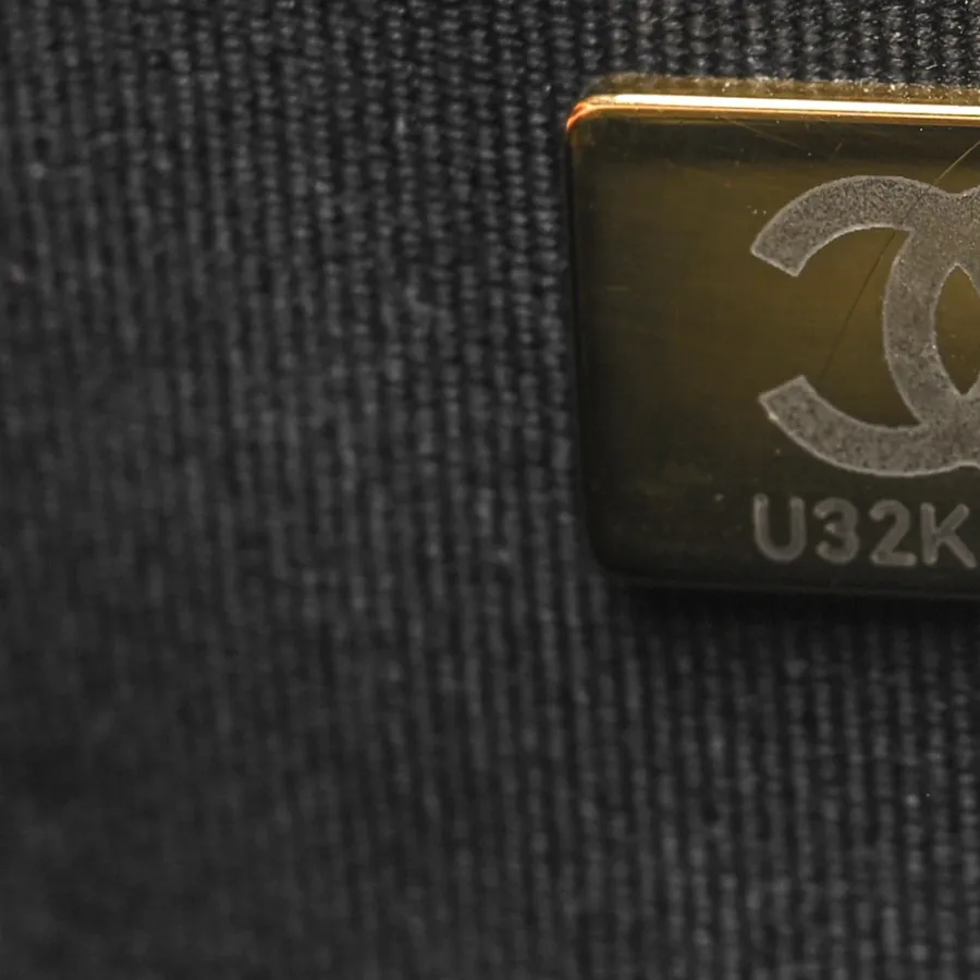 Chanel Travel Flap XXL | Black Quilted Caviar