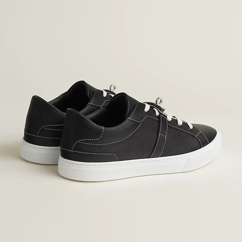 HERMES Day Sneakers Black Sports Shoes