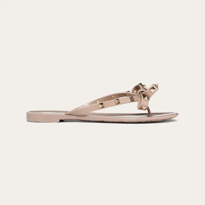 VALENTINO Rubber rivet toe sandals