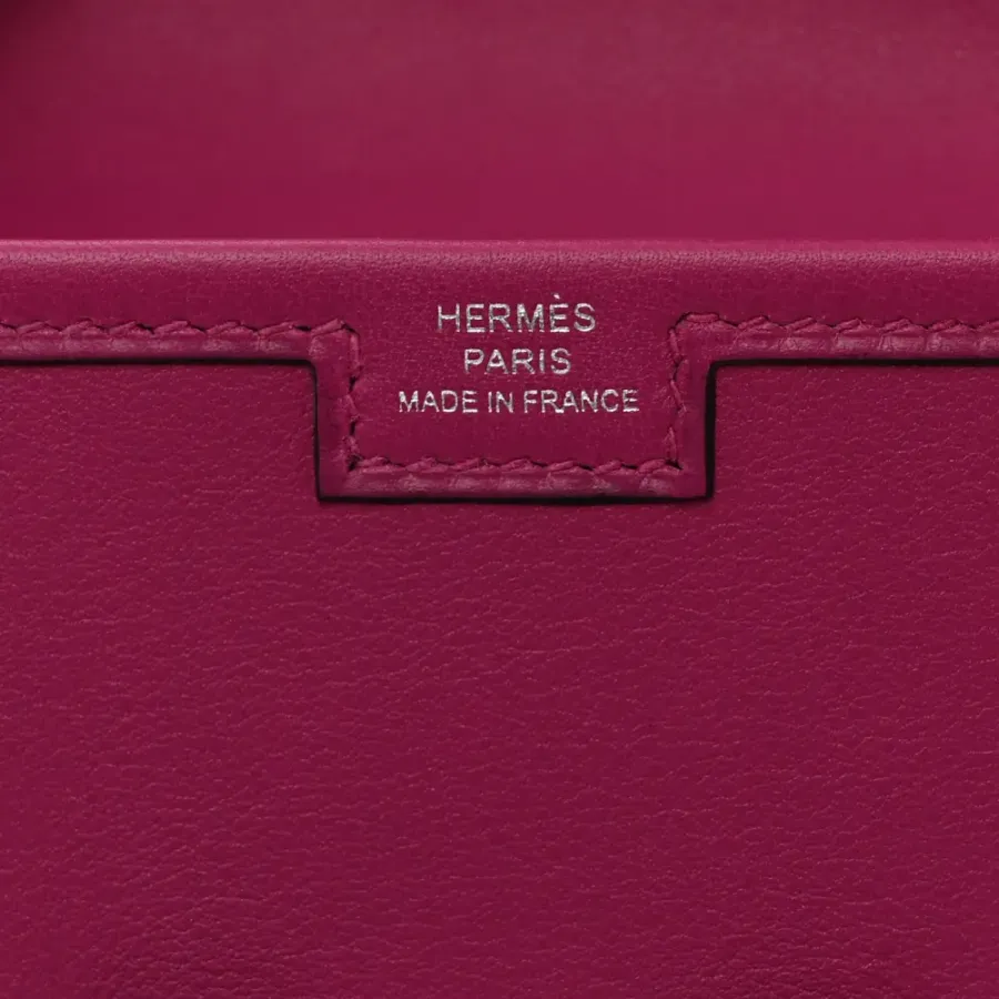Hermès Jige Elan 29 Clutch Rose Pourpre Swift Leather