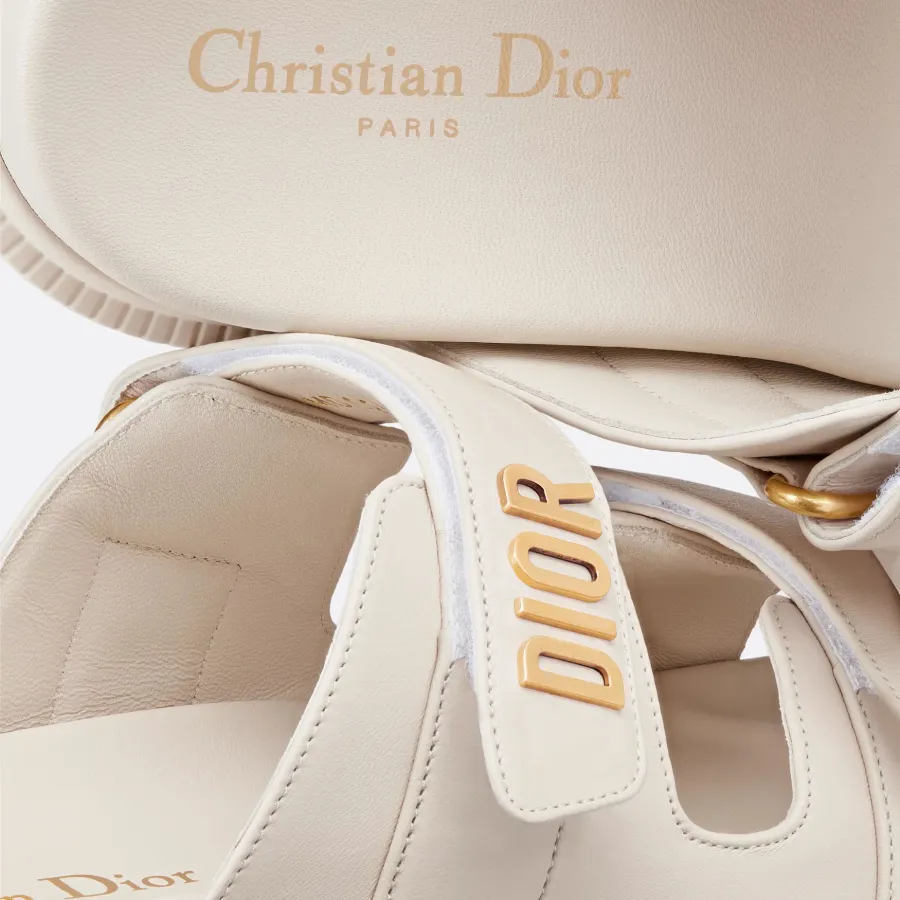 Dior white thick bottom Slippers