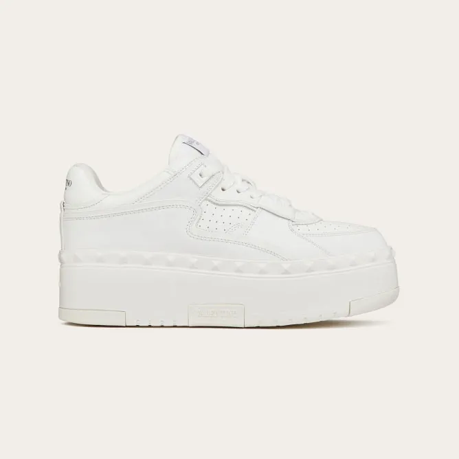 VALENTINO FREEDOTS XL Women's calf leather sneakers