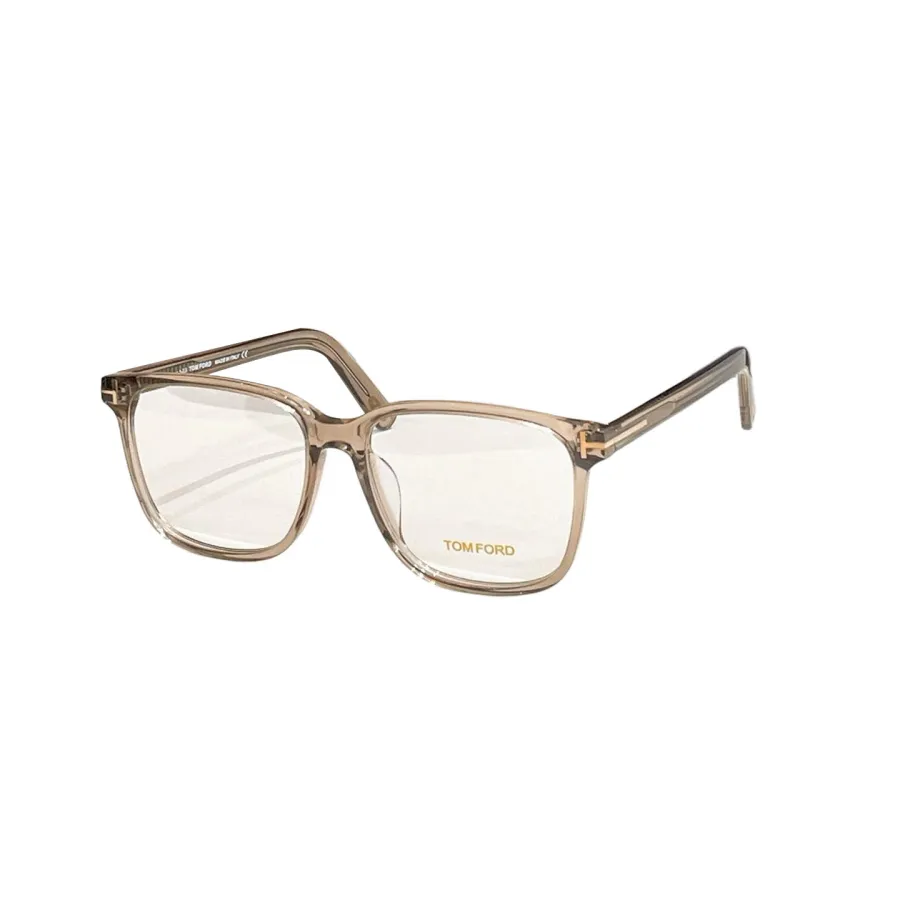 Tom Ford square frame glasses blue/grey/leopard/transparent/tawny/green color Size 55口18-140
