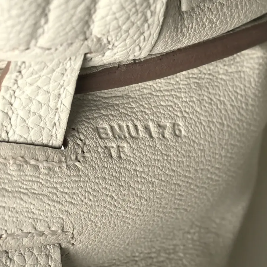 Hermès Kelly Retourne 25 Mushroom Togo Leather Gold Hardware