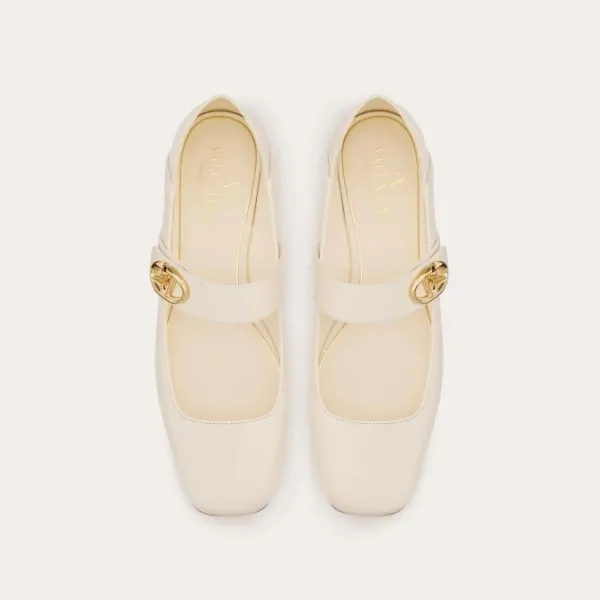 VALENTINO  Patent leather Mary Jane ballet shoes - Image 5