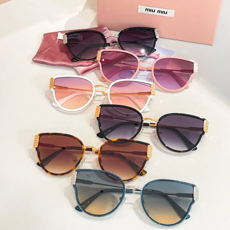 Miu Miu Butterfly glasses purple silver/purple gold/leopard/teal/pink/white color Size 56口21-145