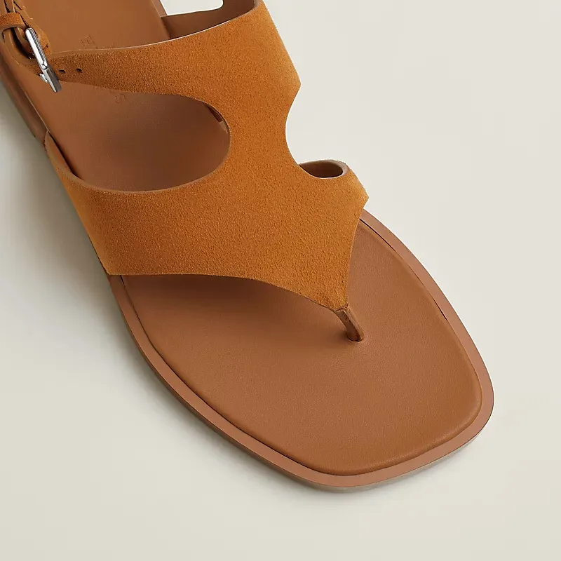 HERMES Karen Brown Sandal