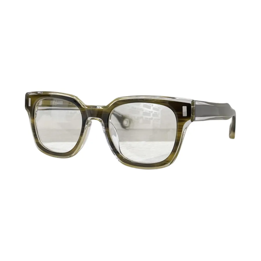 Saint Laurent square frame glasses black/brown/blue/grey/olive color transparent lens Size 51口22-145
