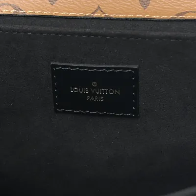 Louis Vuitton Pochette Metis PM Reverse Monogram Canvas Gold Hardware