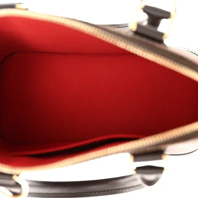 Louis Vuitton Alma BB Damier Ebene Canvas Brass Hardware