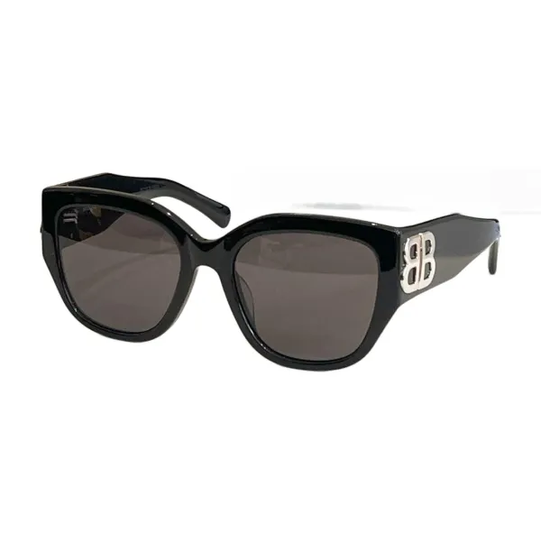 Balenciaga glasses black gold/white/black silver/black/leopard color Size 55口19-135 - Image 5