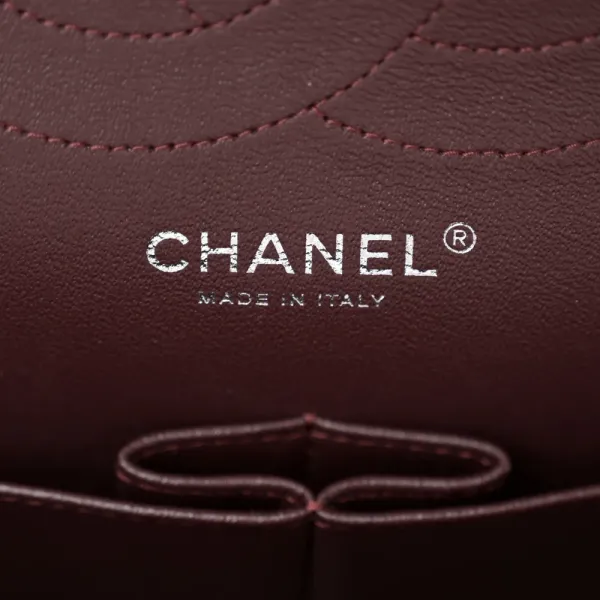 Black Quilted Caviar Designer Handbags - Image 2