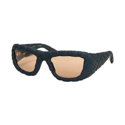 Bottega Veneta square frame glasses green/black/tawny black/mirrored black/tawny white/black white color Size 56口13-130