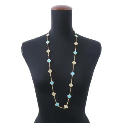 Van Cleef & Arpels Vintage Alhambra Long Necklace 20 motifs