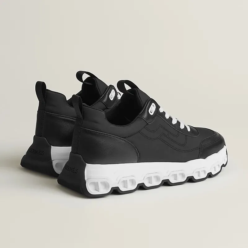 HERMES lmpulse Sneakers Black Sports Shoes