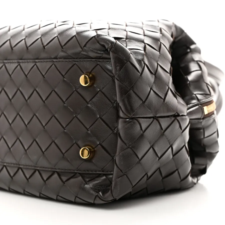 Bottega Veneta Small Intrecciato Bauletto Fondant Nappa Leather