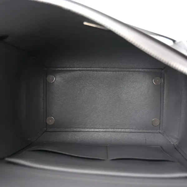 Celine Mini Belt Bag Storm Smooth Calfskin Leather Gold Hardware - Image 7