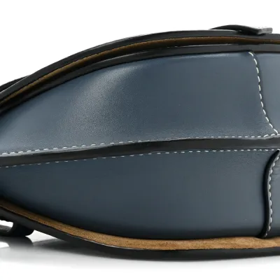 Loewe Gate Belt Bag Mini Steel Blue Calfskin Leather