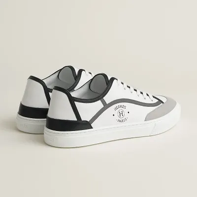 HERMES Get Sneakers White Sports Shoes