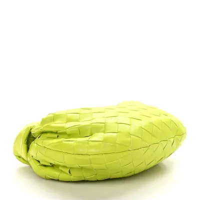 Bottega Veneta Intrecciato Jodie Mini Kiwi Nappa Leather