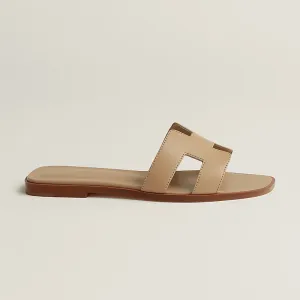 HERMES Oran Beige color Slippers