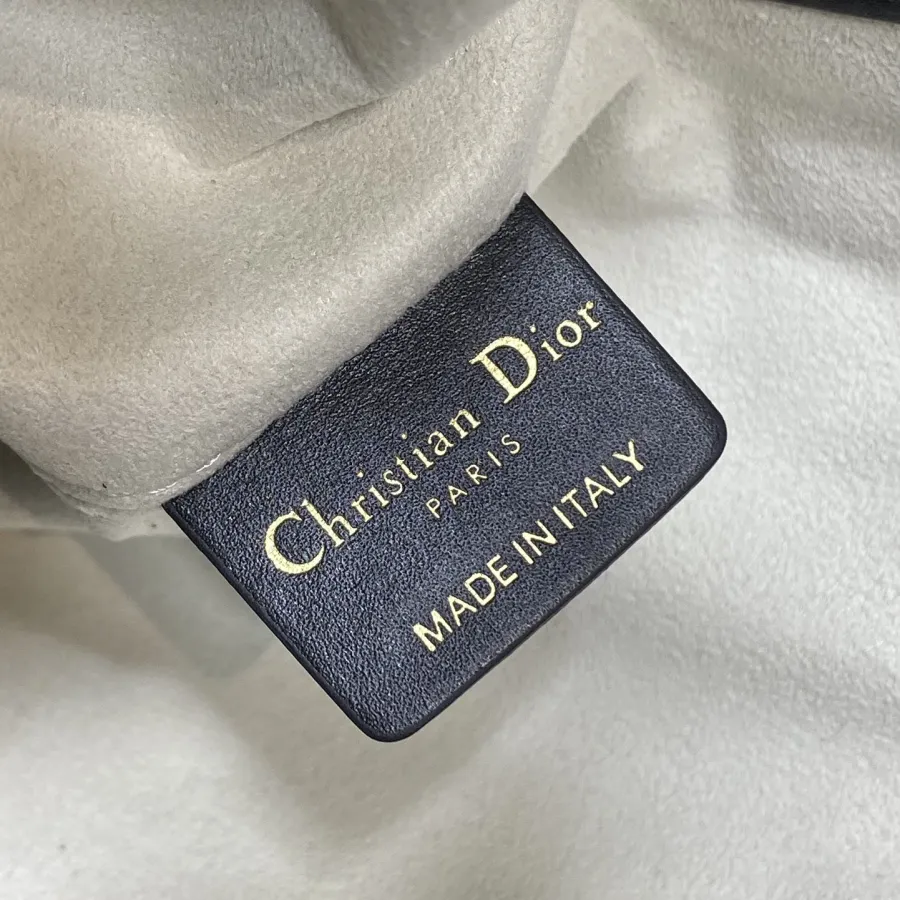 Dior Medium Dior Toujours Bag In White And Black Macrocannage Calfskin With Light Gold Hardware