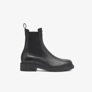 FENDI Black leather ankle boots