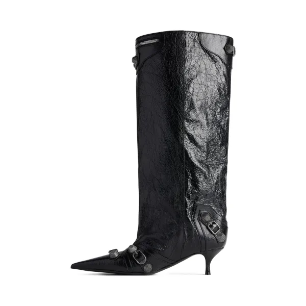 BALENCIAGA CAGOLE WIDE 50mm Ankle Boots - Image 4