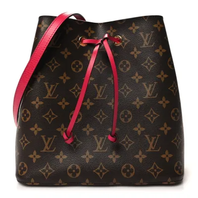 Louis Vuitton NeoNoe MM Freesia Monogram Canvas