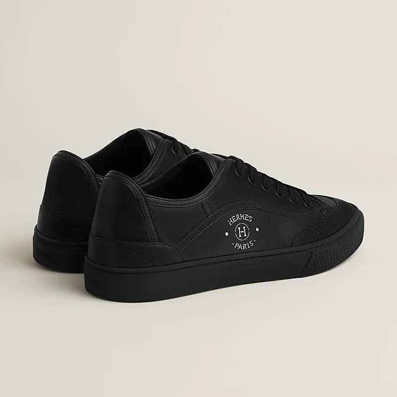 HERMES Get Sneakers Black Sports Shoes