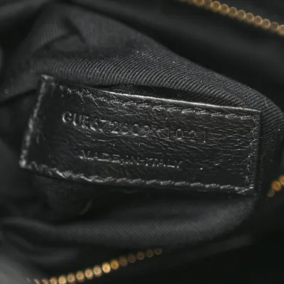 Saint Laurent Medium Joe Backpack Black Monogram Lambskin Matelasse Leather Gold Hardware