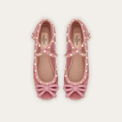 VALENTINO Velvet ballet flats