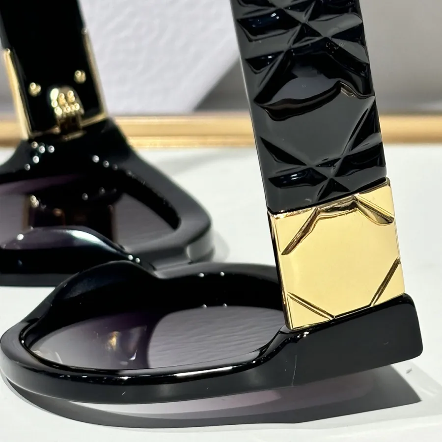 DIOR square frame glasses black/white color Size 62-14-140