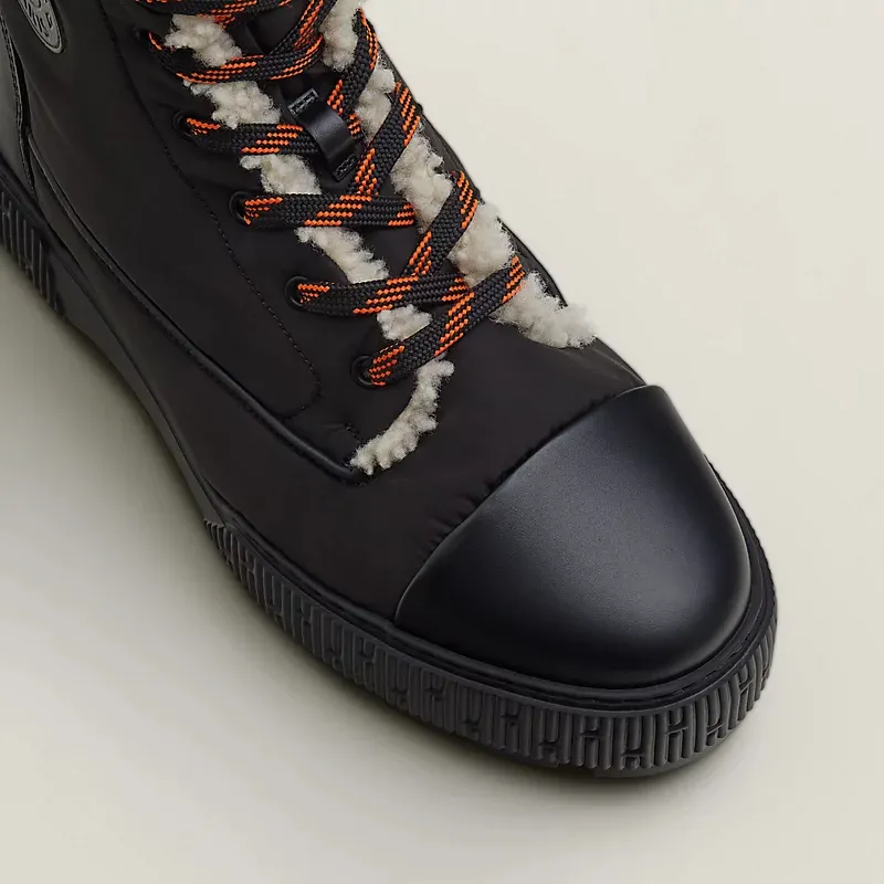 HERMES Fresh Black ankle boots