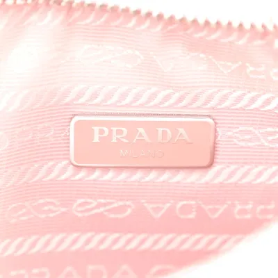 Prada Mini Re-Edition 2005 Bag Alabastro Re-Nylon & Saffiano Leather Silver Hardware