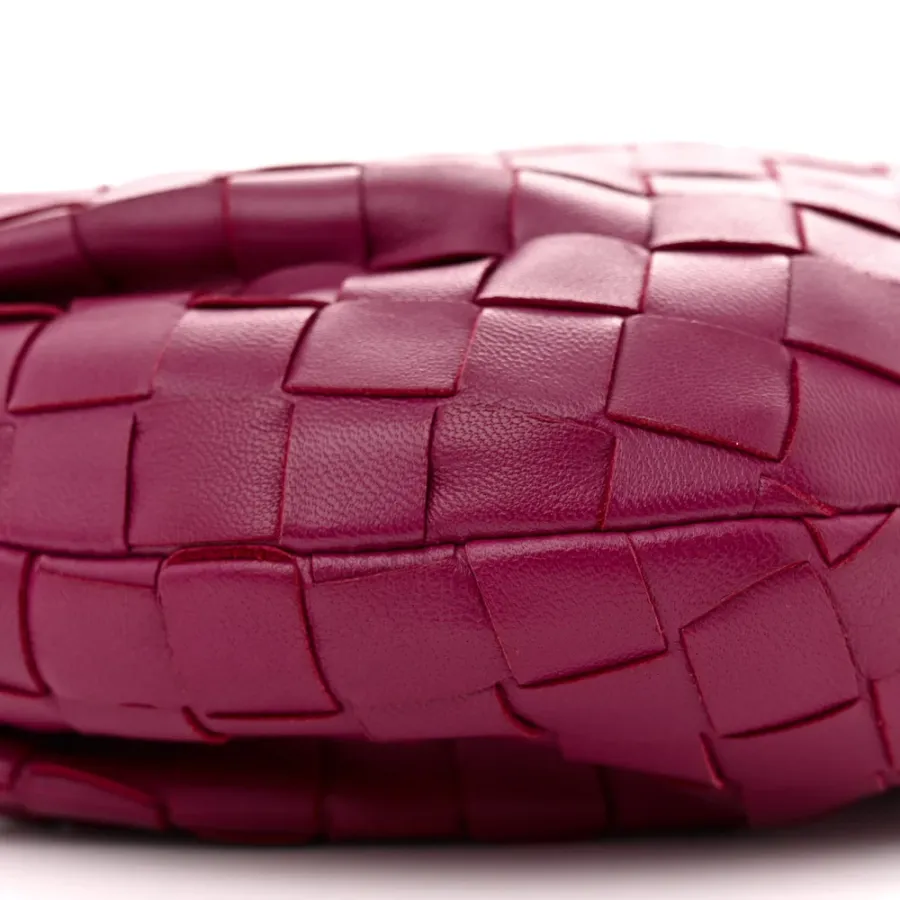 Bottega Veneta Mini Intrecciato Jodie Cinnabar Nappa Leather